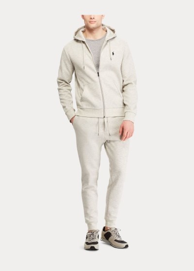 Men's Polo Ralph Lauren Double-Knit Full-Zip Hoodies | 178596EZN